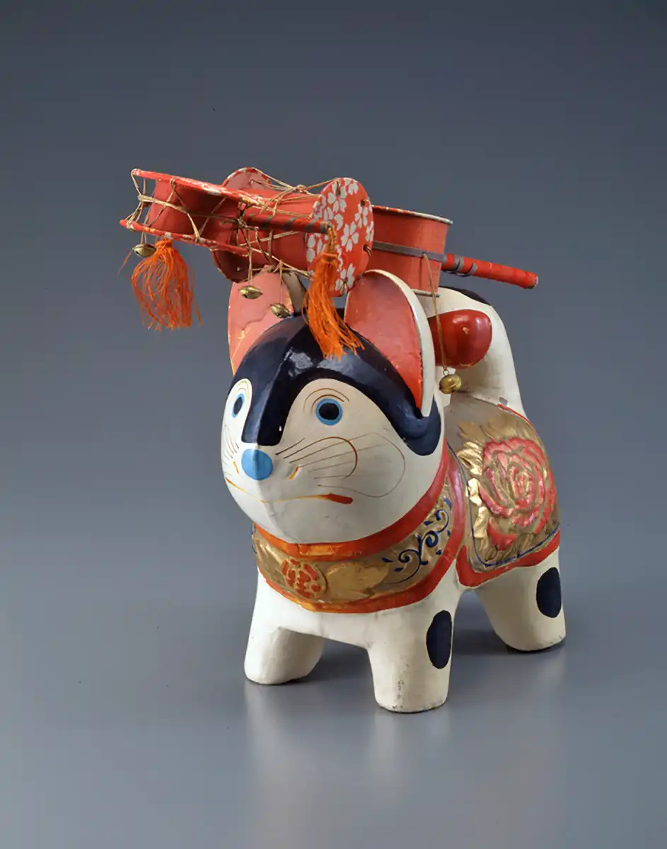 犬張り子　明治時代 19-20世紀